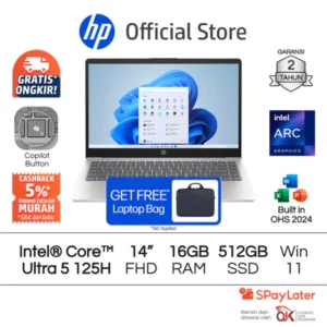 HP Laptop 14" Core Ultra 5 125H